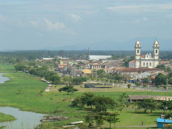 Iguape vista do mirante Iguape vista do mirante