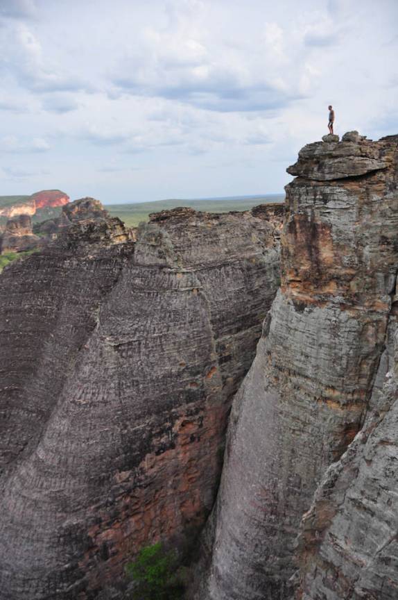 Incrível visual, semelhante ao da Capadócia, no canyon Canoas, na Serra da Capivara, próximo à São Raimundo Nonato - PI