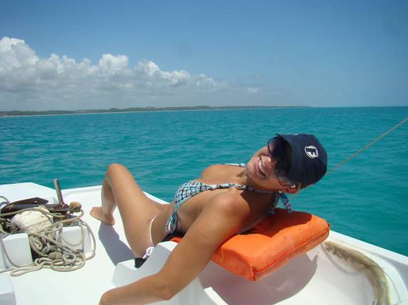 Indo embora das piscinas naturais em Maragogi - AL