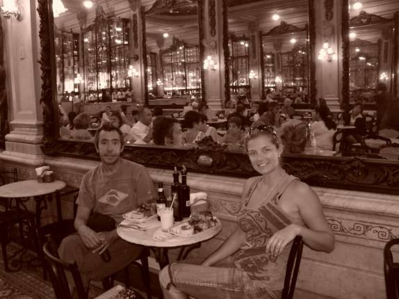 Interior da Confeitaria Colombo, no centro Rio de Janeiro - RJ