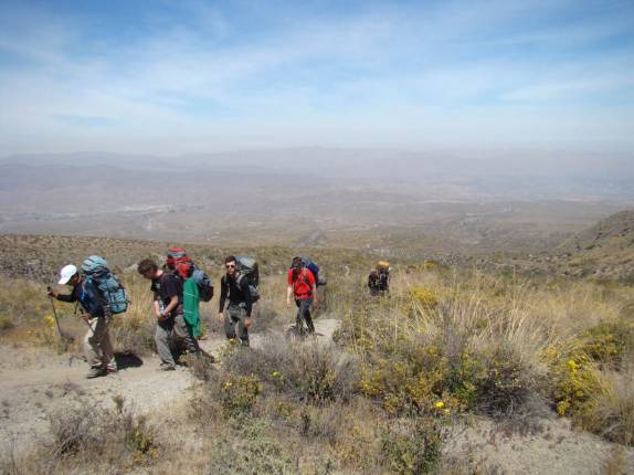 Início de caminhada rumo ao topo do El Mistí, em Arequipa - Peru Início de caminhada rumo ao topo do El Mistí, em Arequipa - Peru