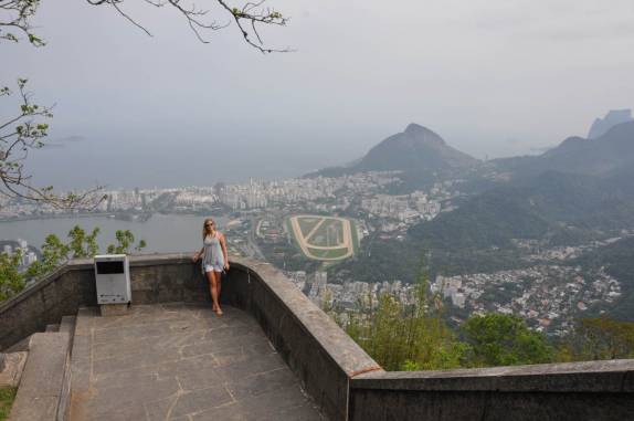 Ipanema, Leblon e Gávea vistos do alto do Corcovado, no Rio de Janeiro - RJ