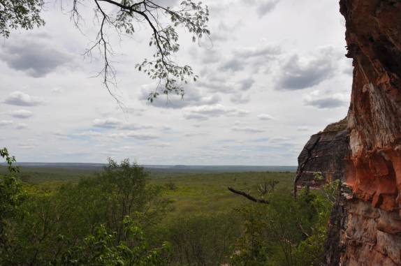 Lado de fora da Toca do Capim, no Parque Nacional da Serra das Confusões, no sul do Piauí