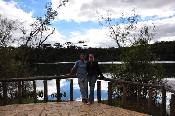 Lagoa Dourada, em Vila Velha - Paraná