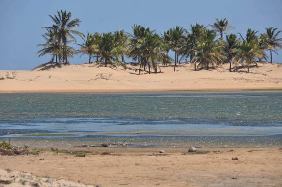Lagoa e duna próxima à Foz do Rio São Francisco, divisa entre os estados de Alagoas e Sergipe (município de Piaçabuçu - AL) Lagoa e duna próxima à Foz do Rio São Francisco, divisa entre os estados de Alagoas e Sergipe (município de Piaçabuçu - AL)