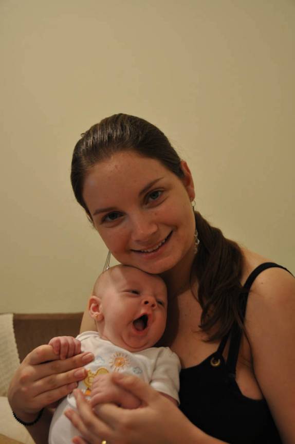 Mamãe e Luiza, em Curitiba - PR Mamãe e Luiza, em Curitiba - PR