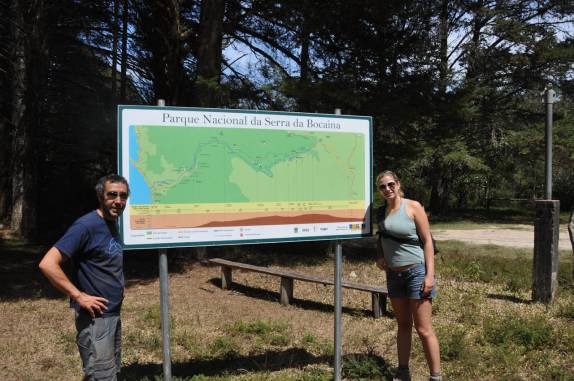 Mapa do Parque Nacional da Serra da Bocaina - SP