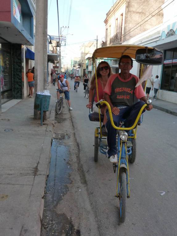 Meio de transporte em Camaguey, em Cuba Meio de transporte em Camaguey, em Cuba