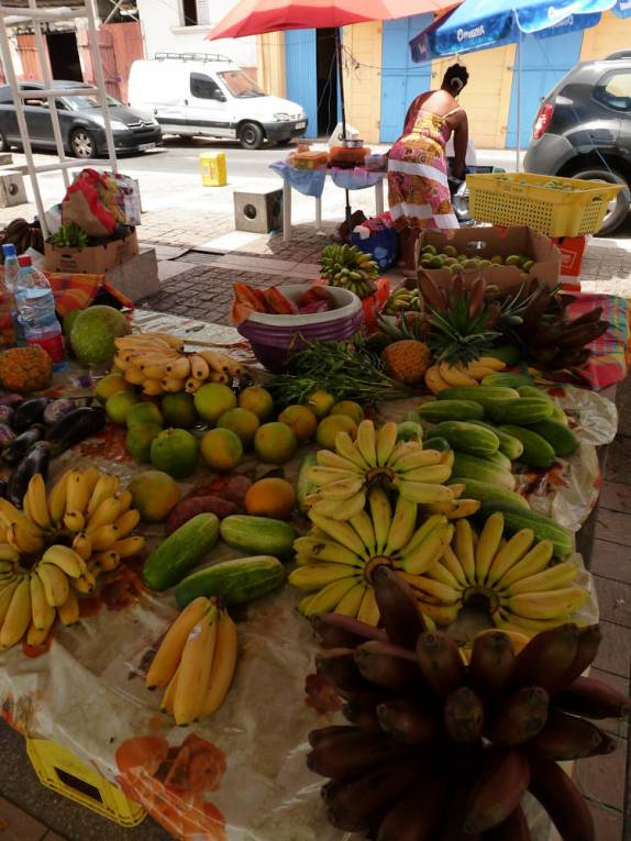 Mercado de St. Pierre, antiga capital de Martinica