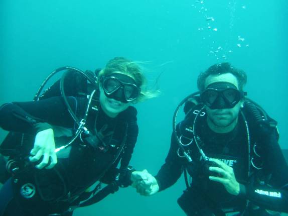 Mergulhando na Laje de Santos - SP Mergulhando na Laje de Santos - SP