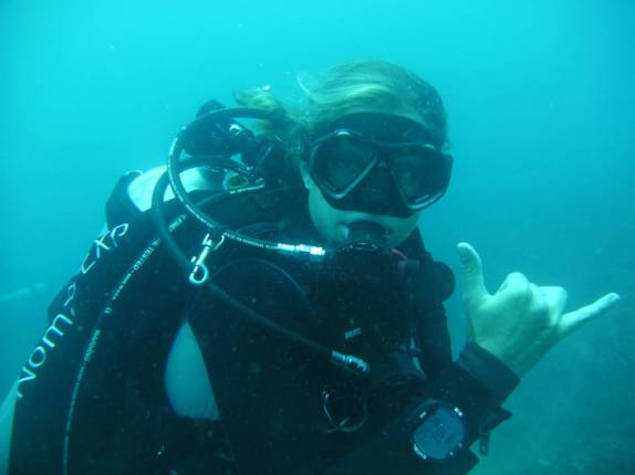 Mergulho em banco de corais ao lado do Farol da Barra, em Salvador - BA