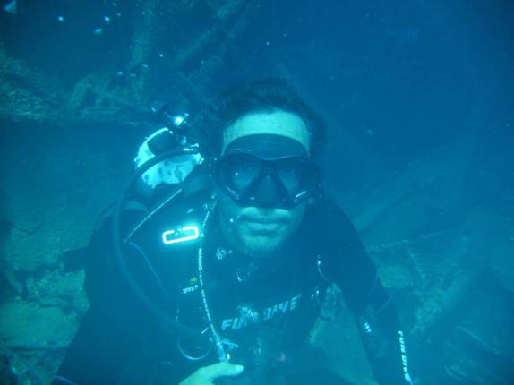 Mergulho no naufrágio Artemides, em Salvador - BA