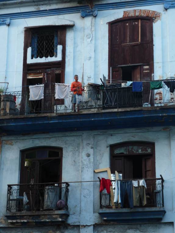 Moradias no centro de Havana - Cuba Moradias no centro de Havana - Cuba