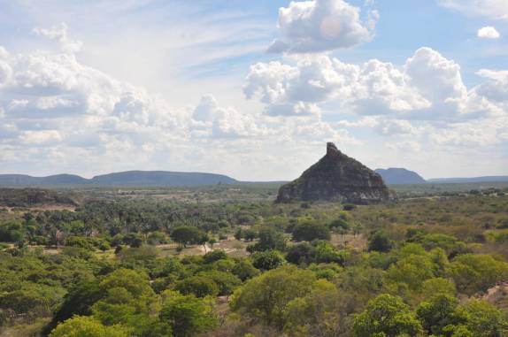 Morro do Cachorro, no Parque Nacional da Serra do Catimbau, em Buique - PE