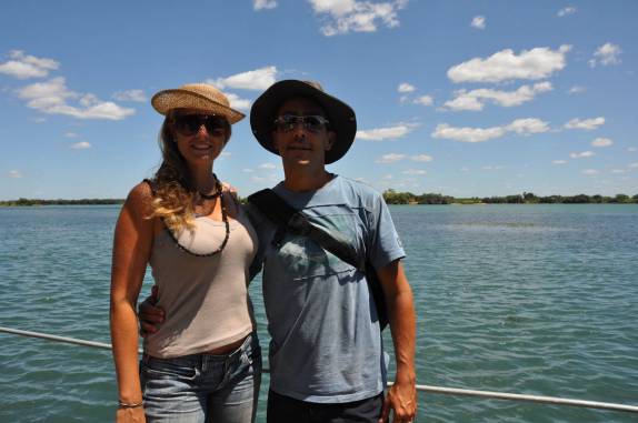 Na beira do rio São Francisco, em Petrolina - PE