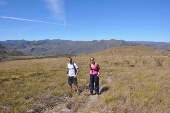 Na parte alta do Parque Nacional da Serra do Cipó - MG Na parte alta do Parque Nacional da Serra do Cipó - MG