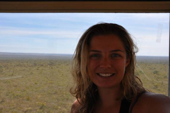 No alto da torre, no Parque Nacional Grande Sertão Veredas, no noroeste de MG (região de Chapada Gaúcha)