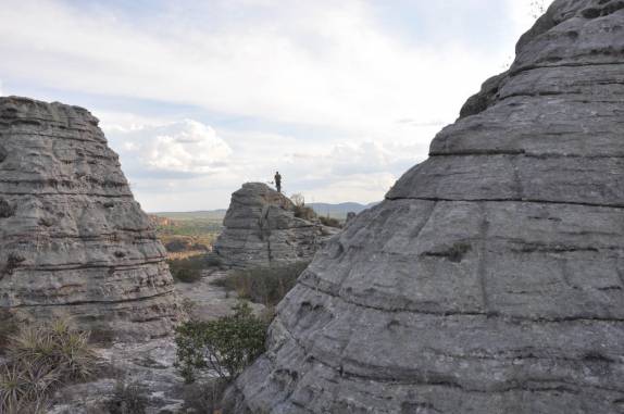 No alto de uma Torre no Parque Nacional da Serra do Catimbau, em Buique - PE
