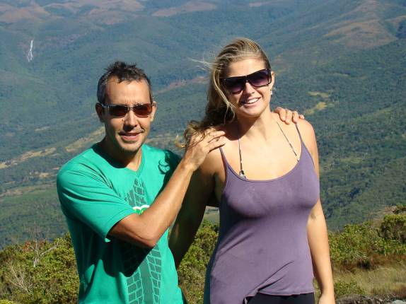 No alto do Pico do Papagaio no Vale do Matutu - MG