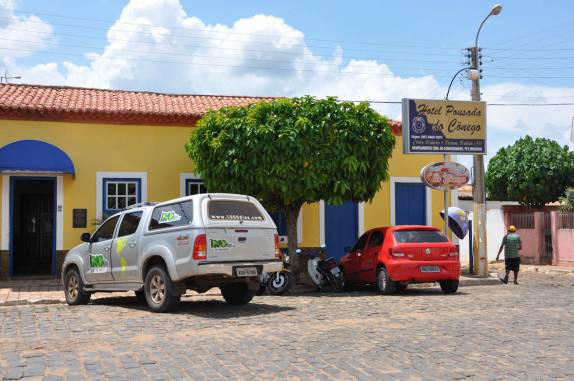 Nossa pousada em Oeiras, antiga capital do Piauí