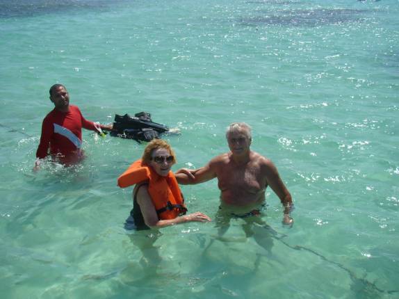 O Alexandre e a Olga nas Galés em Maragogi - AL