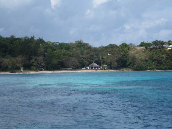 O belo litoral de Port Antonio, no nordeste da Jamaica