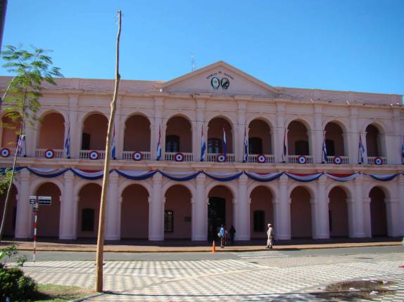 O 'Cabildo', em Asunción - Paraguai O 'Cabildo', em Asunción - Paraguai