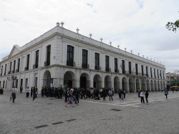 O Cabildo, ou prefeitura de Córdoba, na Argentina