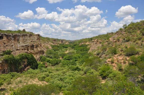 O canyon do Raso da Catarina, região de Paulo Afonso - BA O canyon do Raso da Catarina, região de Paulo Afonso - BA