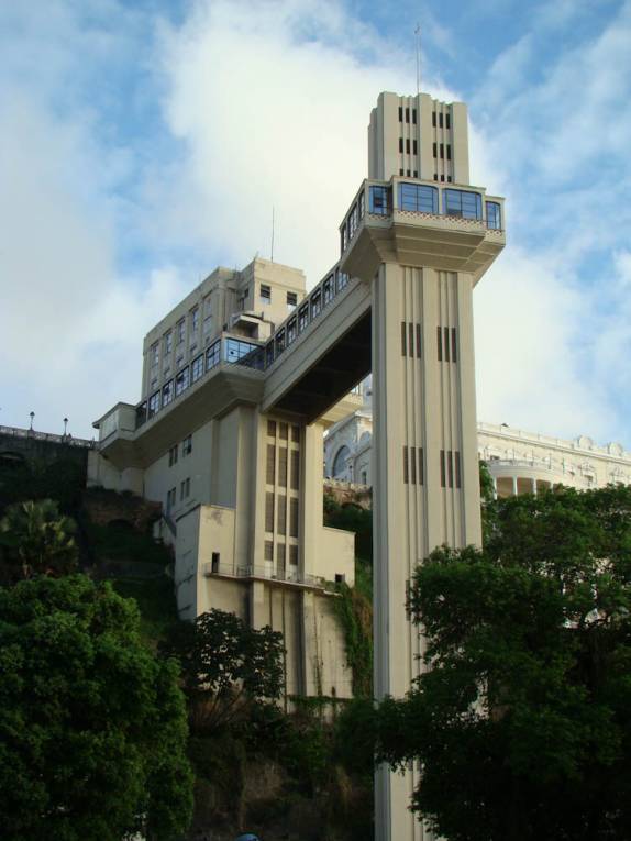 O Elevador Lacerda em Salvador - BA O Elevador Lacerda em Salvador - BA