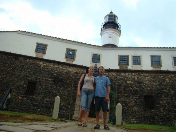 O Farol da Barra, em Salvador - BA
