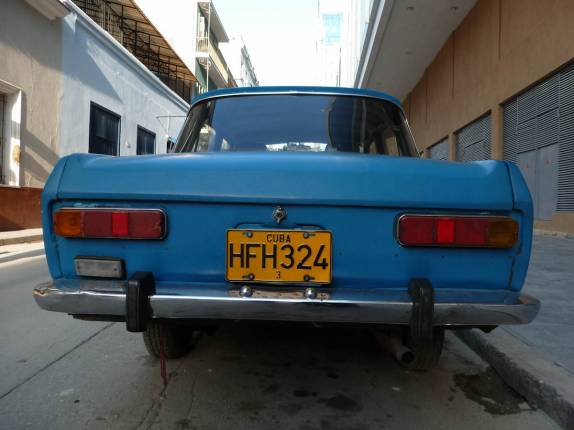 O Lada, um dos carros mais comuns em Havana, capital de Cuba