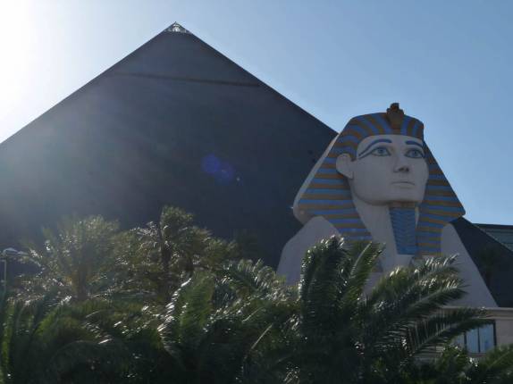 O lado faraônico de Las Vegas - Nevada, nos Estados Unidos O lado faraônico de Las Vegas - Nevada, nos Estados Unidos