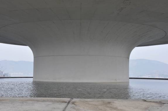 O MAC, arquitetura de Niemeyer, em Niterói - RJ