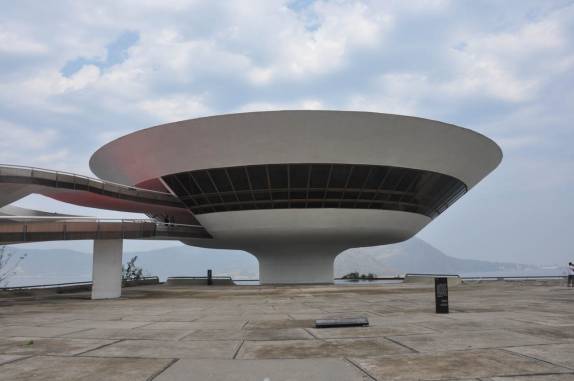 O MAC, em Niterói - RJ