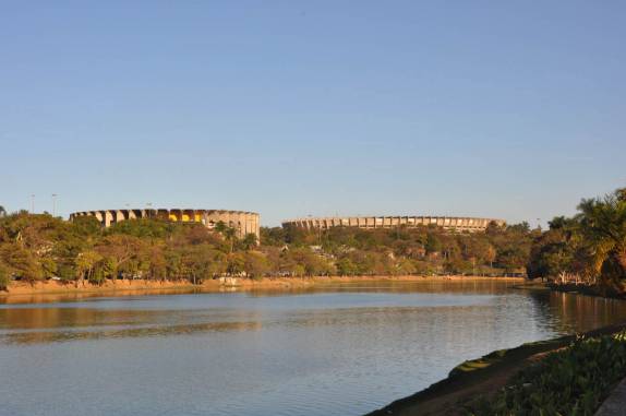 O Mineirão e o Mineirinho, em Belo Horizonte - MG O Mineirão e o Mineirinho, em Belo Horizonte - MG