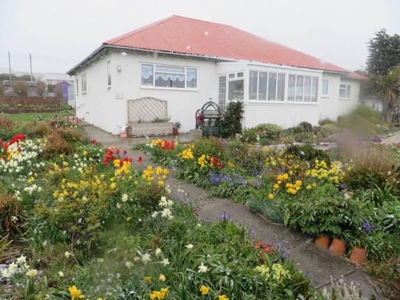 O Museu Histórico de Port Stanley, a capital de Falkland