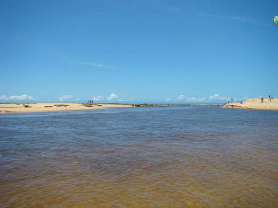 O rio em CaraÃva - BA O rio em CaraÃva - BA