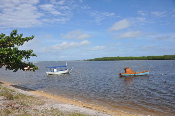 O rio em Santo André - BA O rio em Santo André - BA