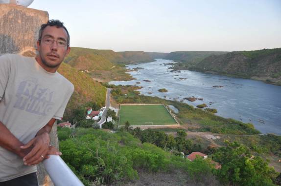 Observando o rio São Francisco em Piranhas - AL