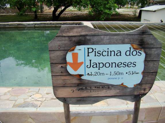 Olha a temperatura dessa piscina, no Hotel Termas de Mossoró, em Mossoró - RN Olha a temperatura dessa piscina, no Hotel Termas de Mossoró, em Mossoró - RN