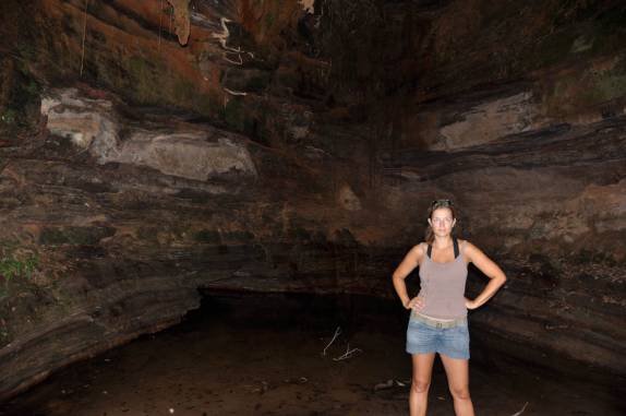 Olho d'água no Riacho do Boi, no Parque Nacional da Serra das Confusões, no sul do Piauà Olho d'água no Riacho do Boi, no Parque Nacional da Serra das Confusões, no sul do PiauÃ