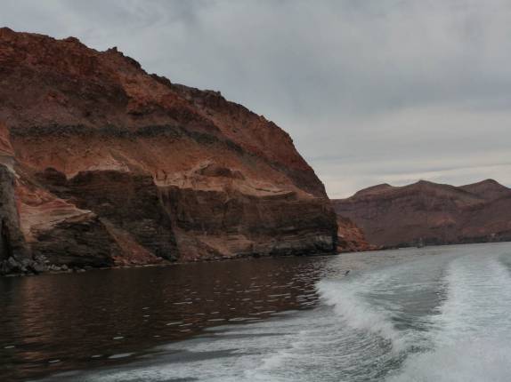 Paisagem pitoresca da ilha de Espíritu Santo, região de La Paz, na Baja California - México Paisagem pitoresca da ilha de Espíritu Santo, região de La Paz, na Baja California - México
