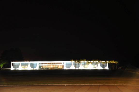 Palácio da Alvorada, em Brasília - DF