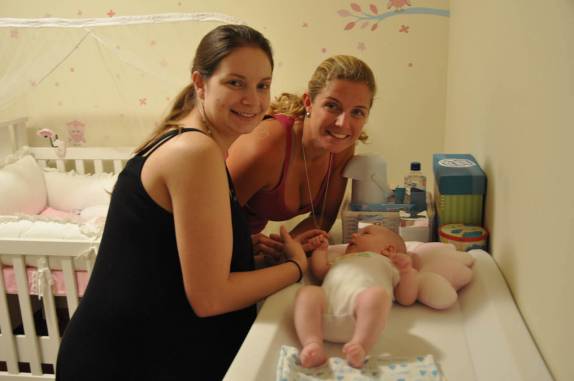 Paparicando a Luiza em Curitiba - PR