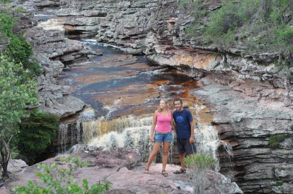 Parte de cima da Cachoeira do Buracão, próxima à Ibicoara, na Chapada Diamantina - BA