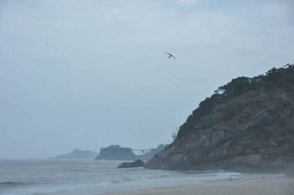 Parte final do vôo da Ana, chegando em São Conrado, no Rio de Janeiro - RJ