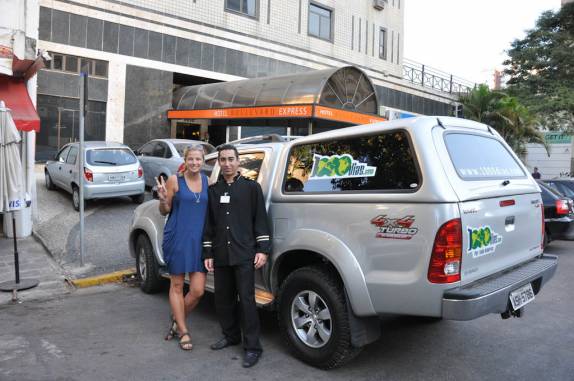 Partida do nosso hotel em BH - MG. Partida do nosso hotel em BH - MG.