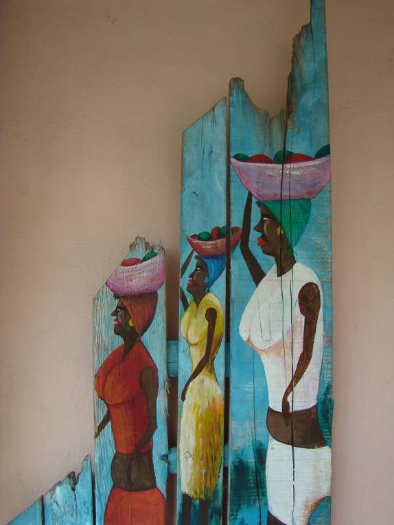 Pintura típica bahamense