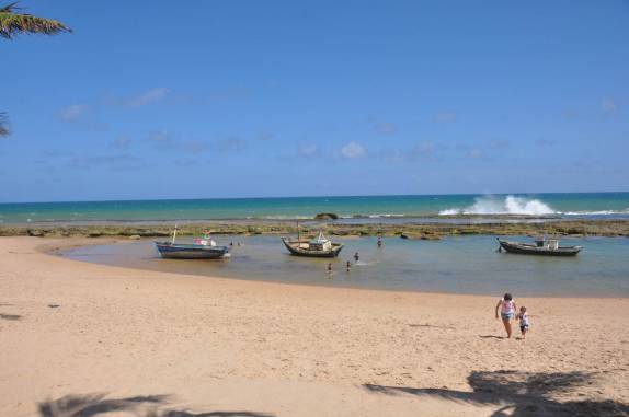 Piscina natural em Arembepe - BA Piscina natural em Arembepe - BA